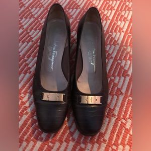 Salvatore Ferragamo Brown Women’s Pumps